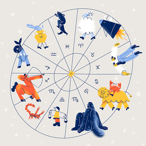 The Magic of the Night: Miguel Angel Camprubi’s animated horoscope